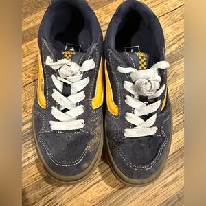 Vans Kids Sneakers - Dark Blue and Yellow